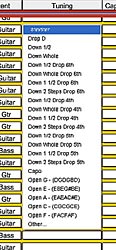 Altered And Open Tunings Galore